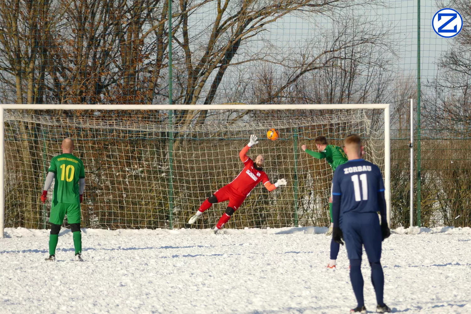 Bild: Testspiel: SV Blau-Weiß Zorbau - FC Einheit Rudolstadt 0:3 (0:1) - Rudolstadt3007