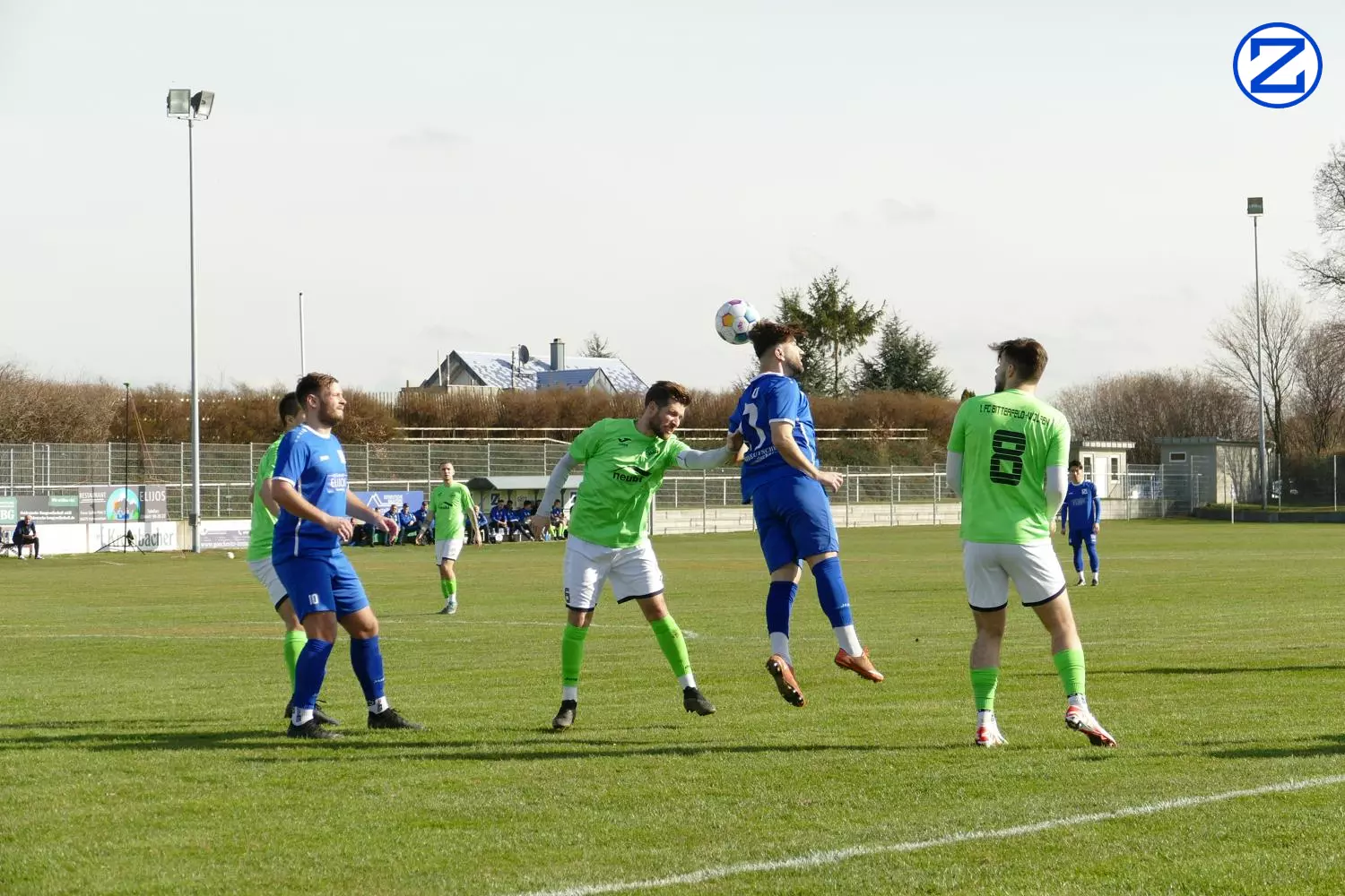 Bild: SV Blau-Weiß Zorbau - 1. FC Bitterfeld-Wolfen 1:6 (0:3) - Bitterfeld Wolfen007