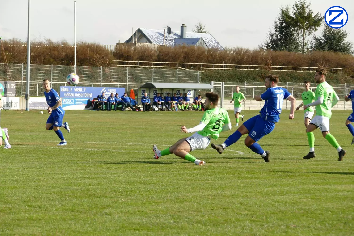 Bild: SV Blau-Weiß Zorbau - 1. FC Bitterfeld-Wolfen 1:6 (0:3) - Bitterfeld Wolfen013