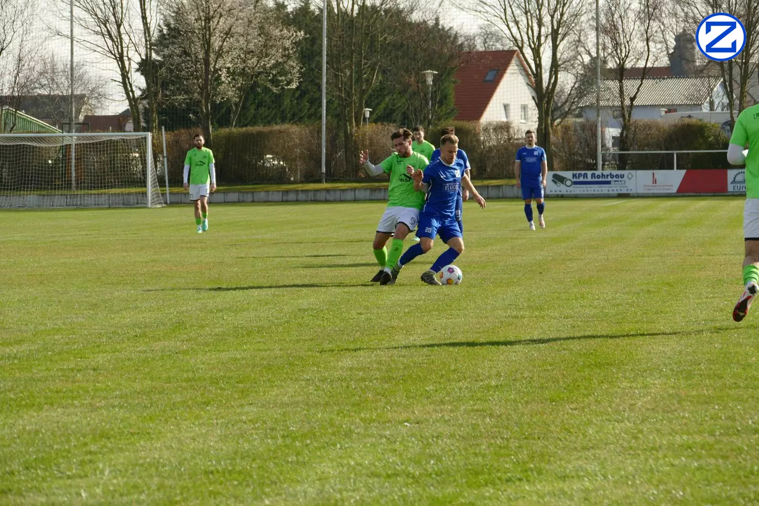 Bild: SV Blau-Weiß Zorbau - 1. FC Bitterfeld-Wolfen 1:6 (0:3) - Bitterfeld Wolfen014