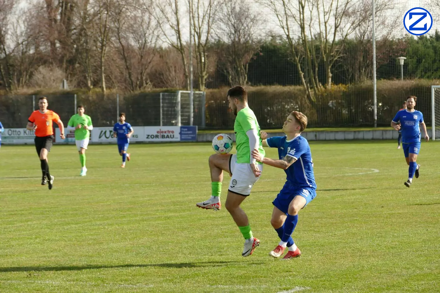Bild: SV Blau-Weiß Zorbau - 1. FC Bitterfeld-Wolfen 1:6 (0:3) - Bitterfeld Wolfen027