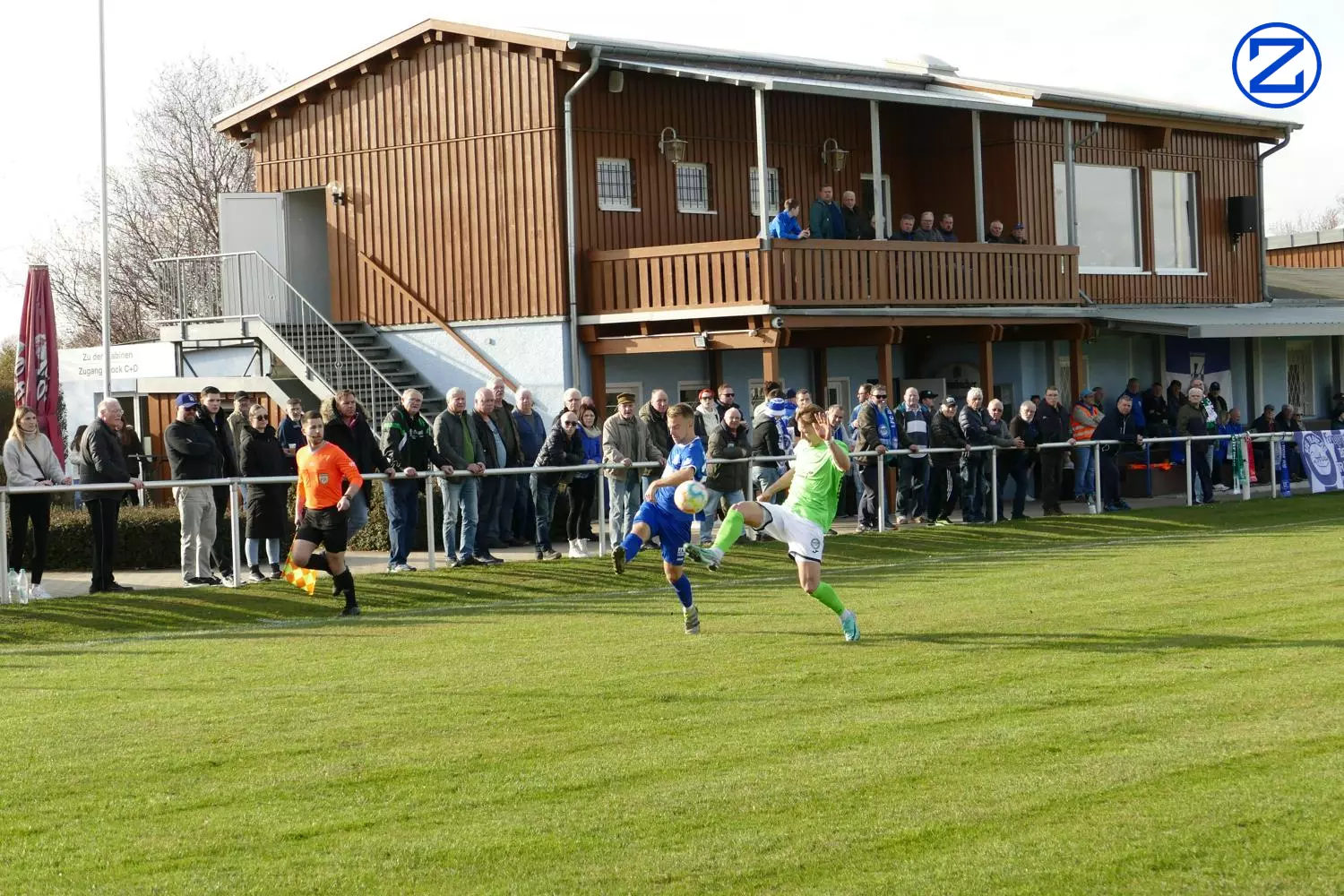 Bild: SV Blau-Weiß Zorbau - 1. FC Bitterfeld-Wolfen 1:6 (0:3) - Bitterfeld Wolfen037