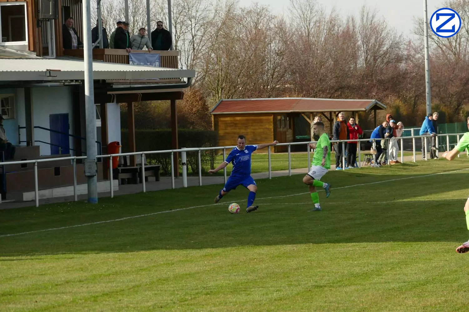 Bild: SV Blau-Weiß Zorbau - 1. FC Bitterfeld-Wolfen 1:6 (0:3) - Bitterfeld Wolfen045