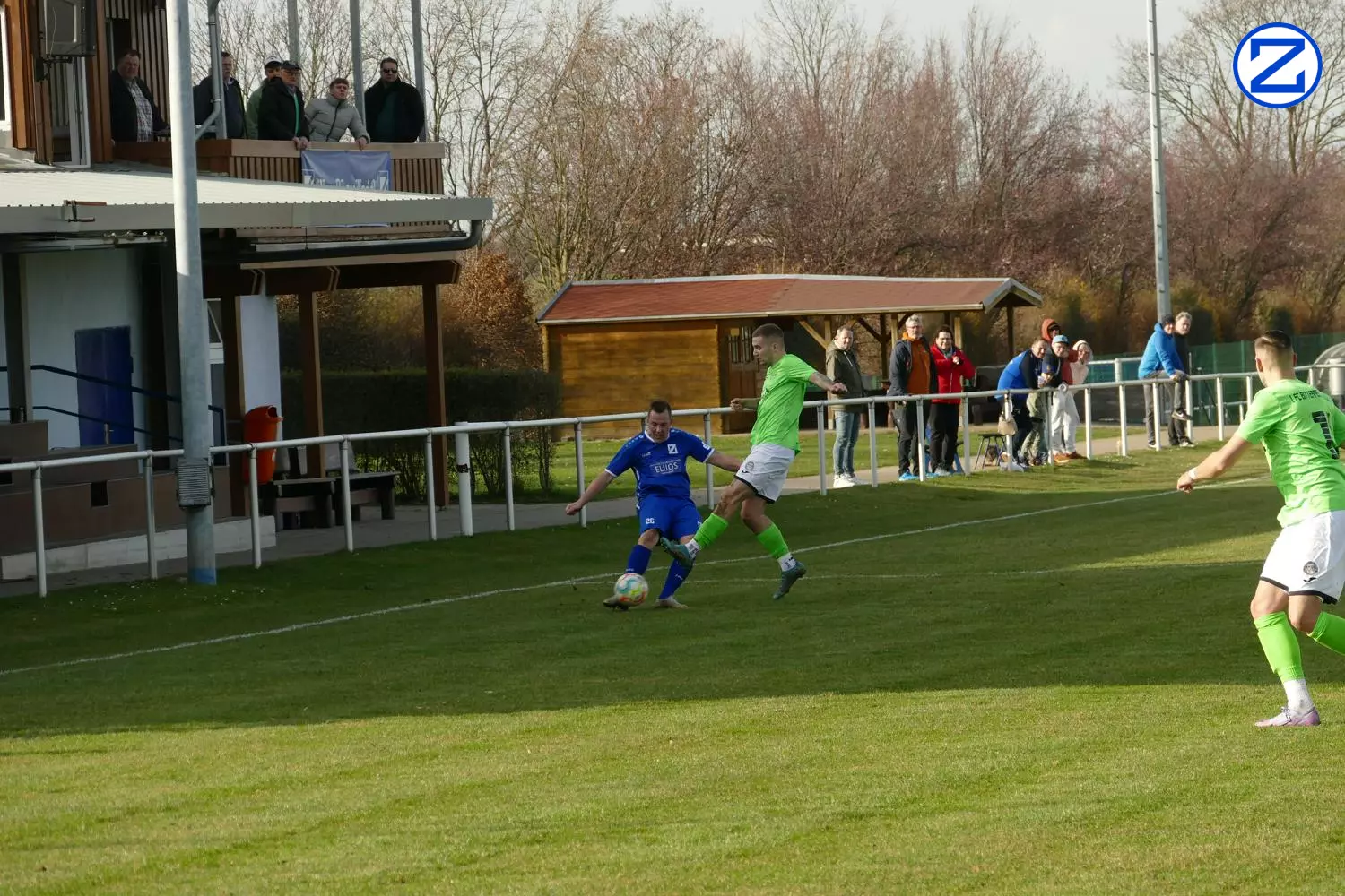 Bild: SV Blau-Weiß Zorbau - 1. FC Bitterfeld-Wolfen 1:6 (0:3) - Bitterfeld Wolfen046