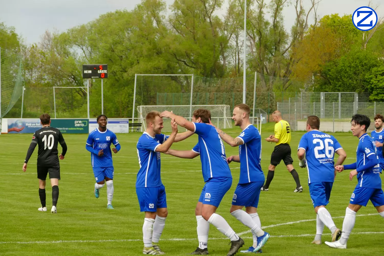 Bild: SV Blau-Weiß Zorbau - VfB Otterselben 5:2 (3:0) - Otterselben009