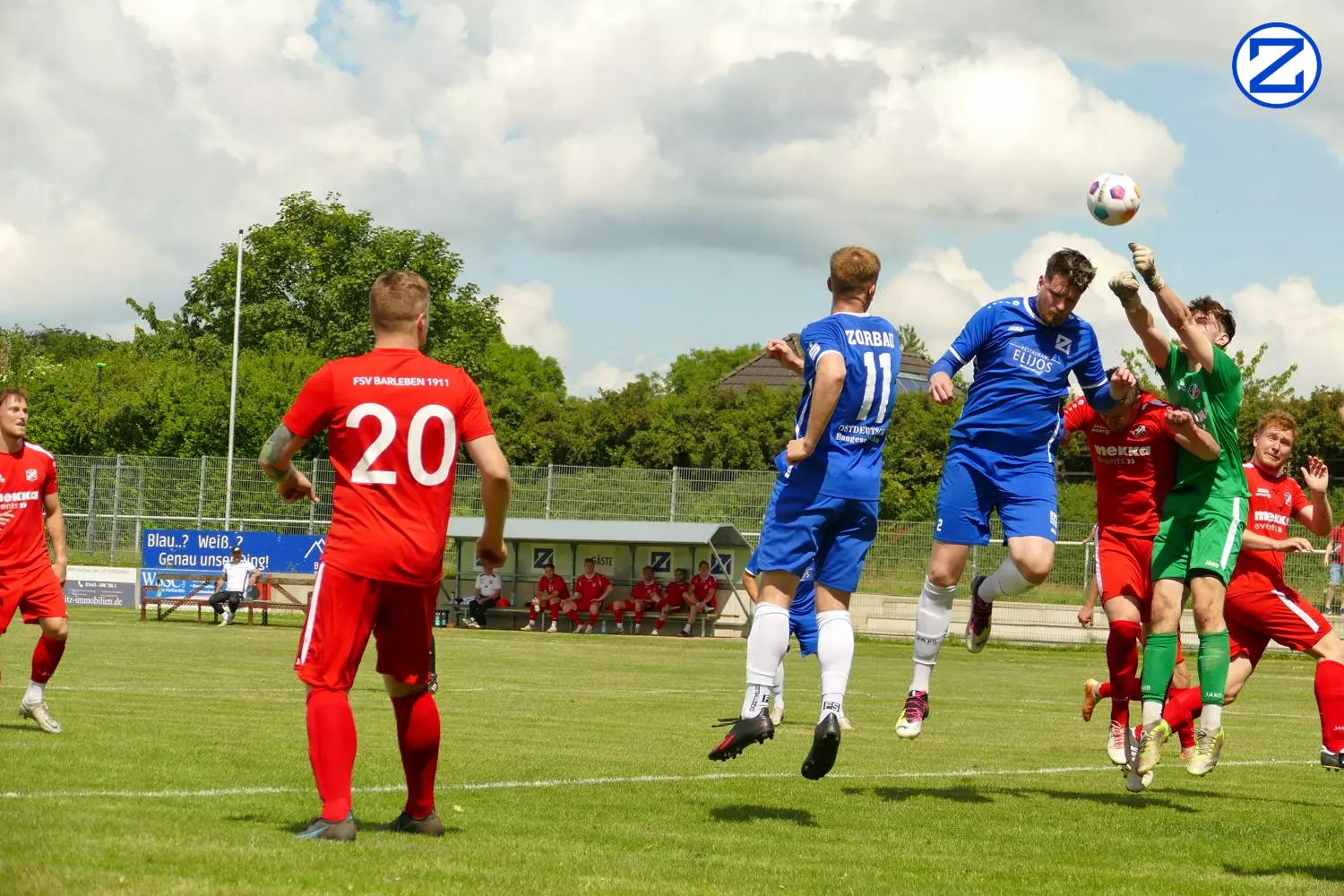 Bild: SV Blau-Weiß Zorbau - FSV Barleben 3:1 (1:1) - Fsv Barleben 009