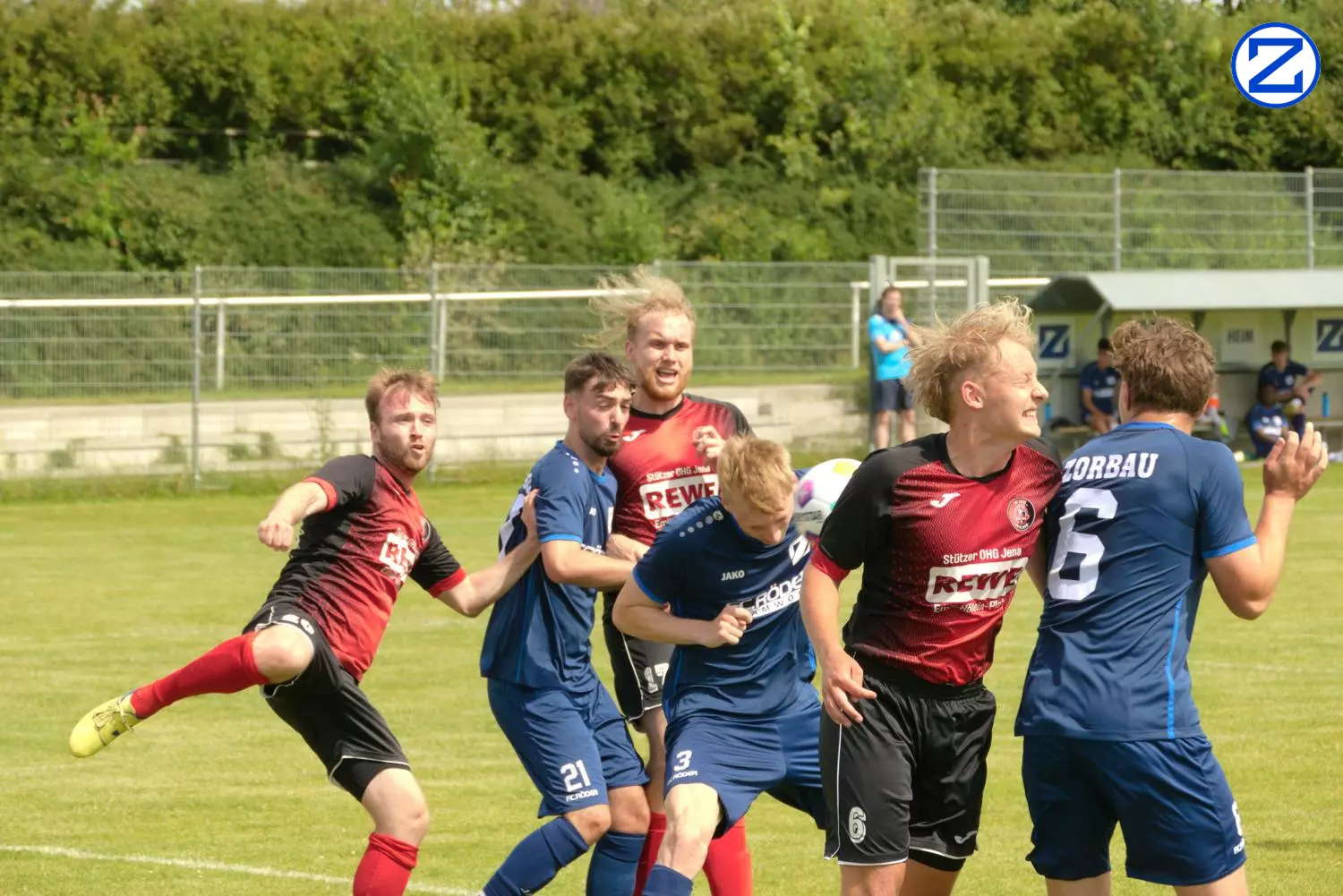 Bild: SV Blau-Weiß Zorbau - SV Jena-Zwätzen 2:1 (0:0) - Zwaetzen012