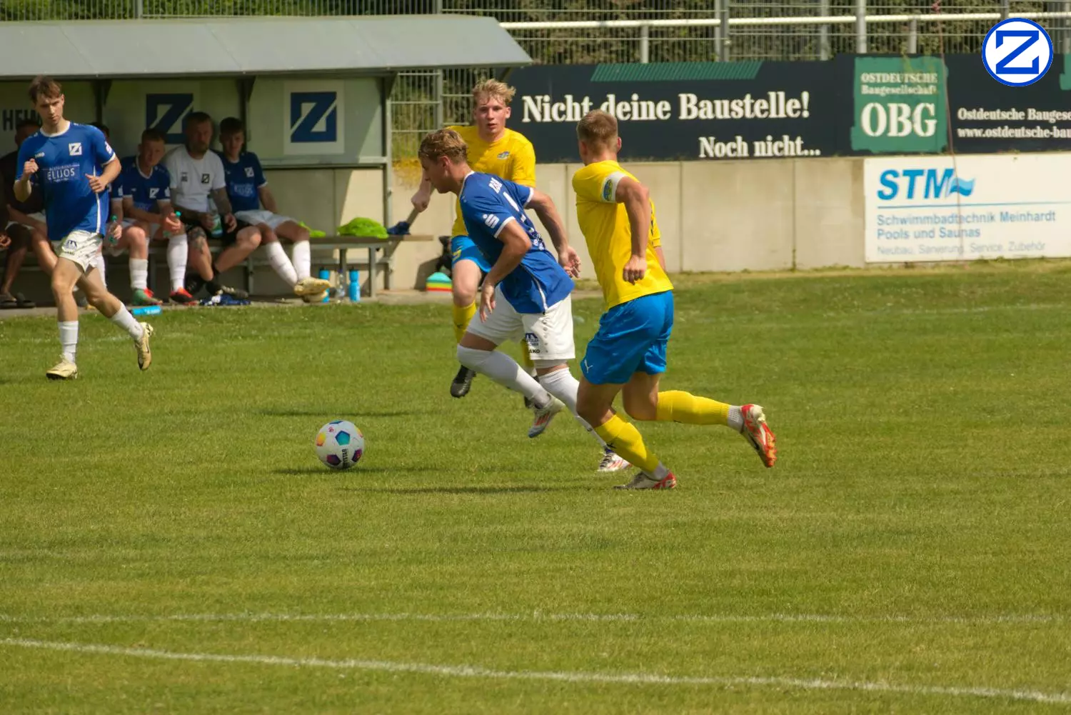 Bild: SV Blau-Weiß Zorbau - SG Taucha 99 0:1 - Taucha002