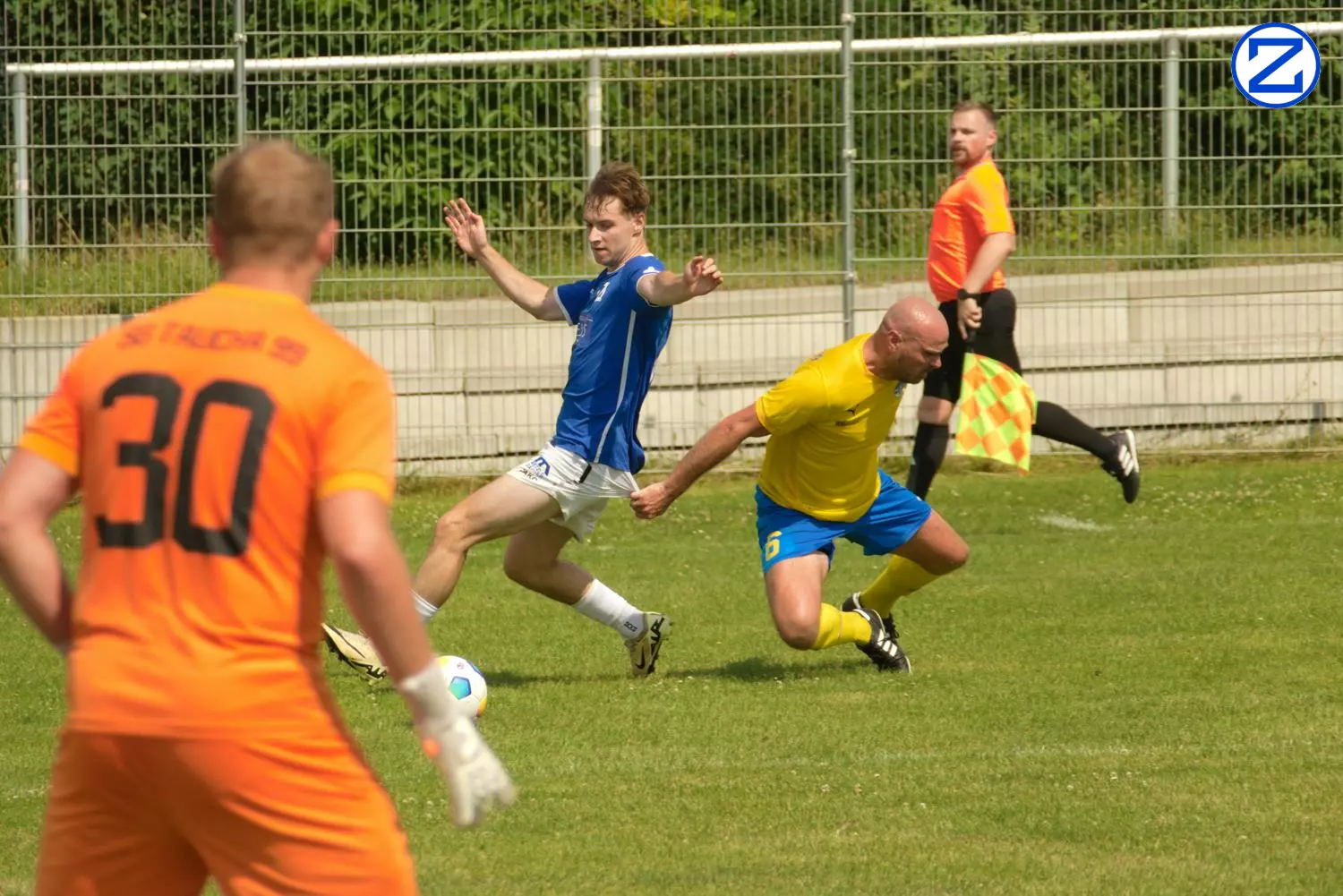 Bild: SV Blau-Weiß Zorbau - SG Taucha 99 0:1 - Taucha008