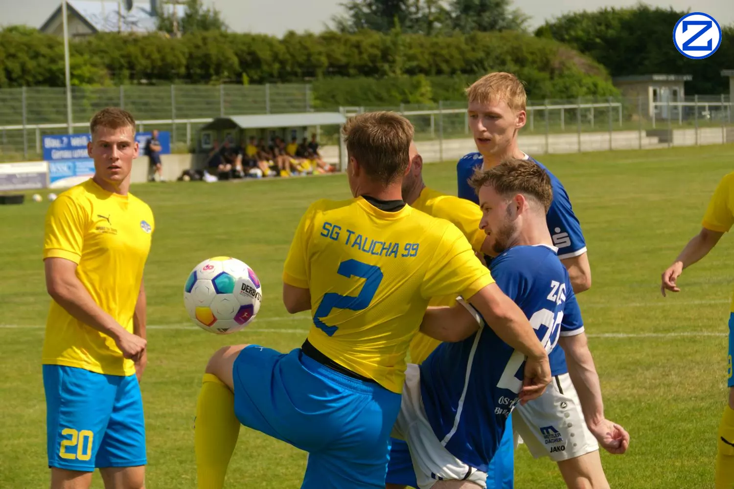 Bild: SV Blau-Weiß Zorbau - SG Taucha 99 0:1 - Taucha019