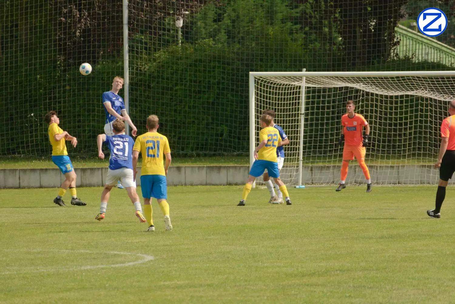Bild: SV Blau-Weiß Zorbau - SG Taucha 99 0:1 - Taucha023