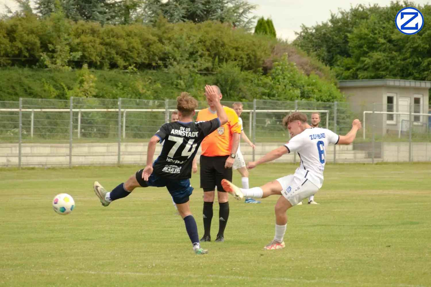 Bild: SV Blau-Weiß Zorbau - SV 09 Arnstadt 4:0 (2:0) - Arnstadt032