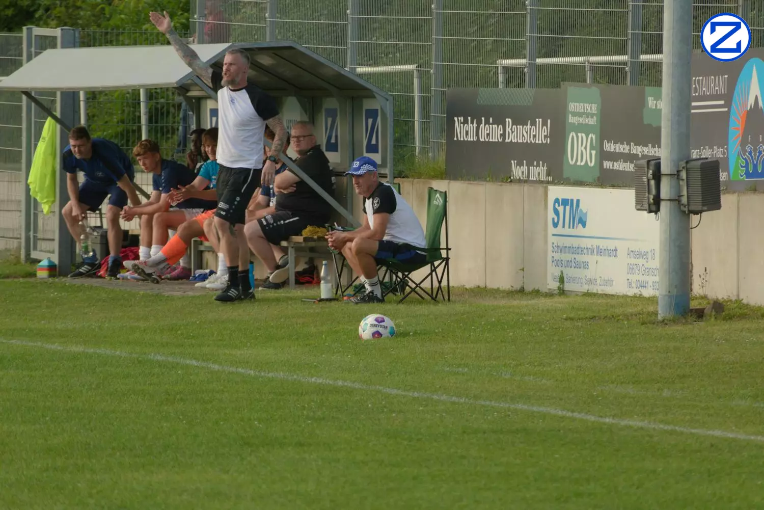 Bild: SV Blau-Weiß Zorbau - SG Union Sandersdorf 2:2 (2:0) - Sandersdorf006