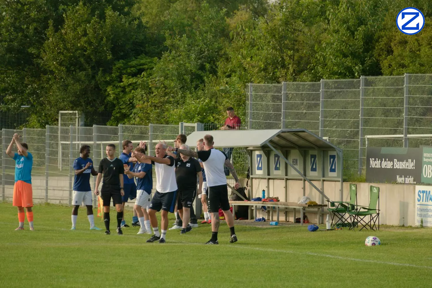 Bild: SV Blau-Weiß Zorbau - SG Union Sandersdorf 2:2 (2:0) - Sandersdorf009