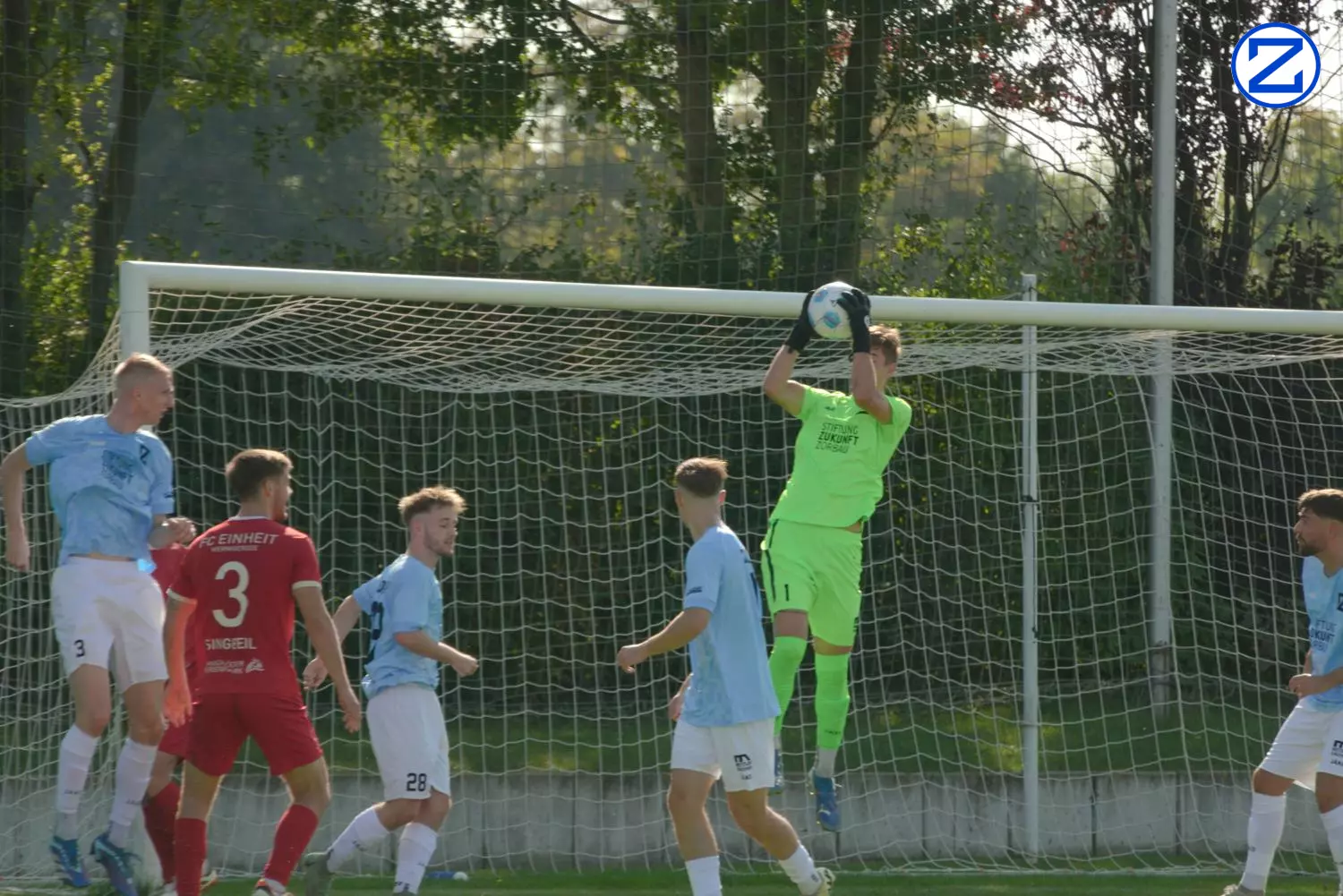 Bild: SV Blau-Weiß Zorbau - FC Einheit Wernigerode 0:1 (0:0) - Wernigerode006