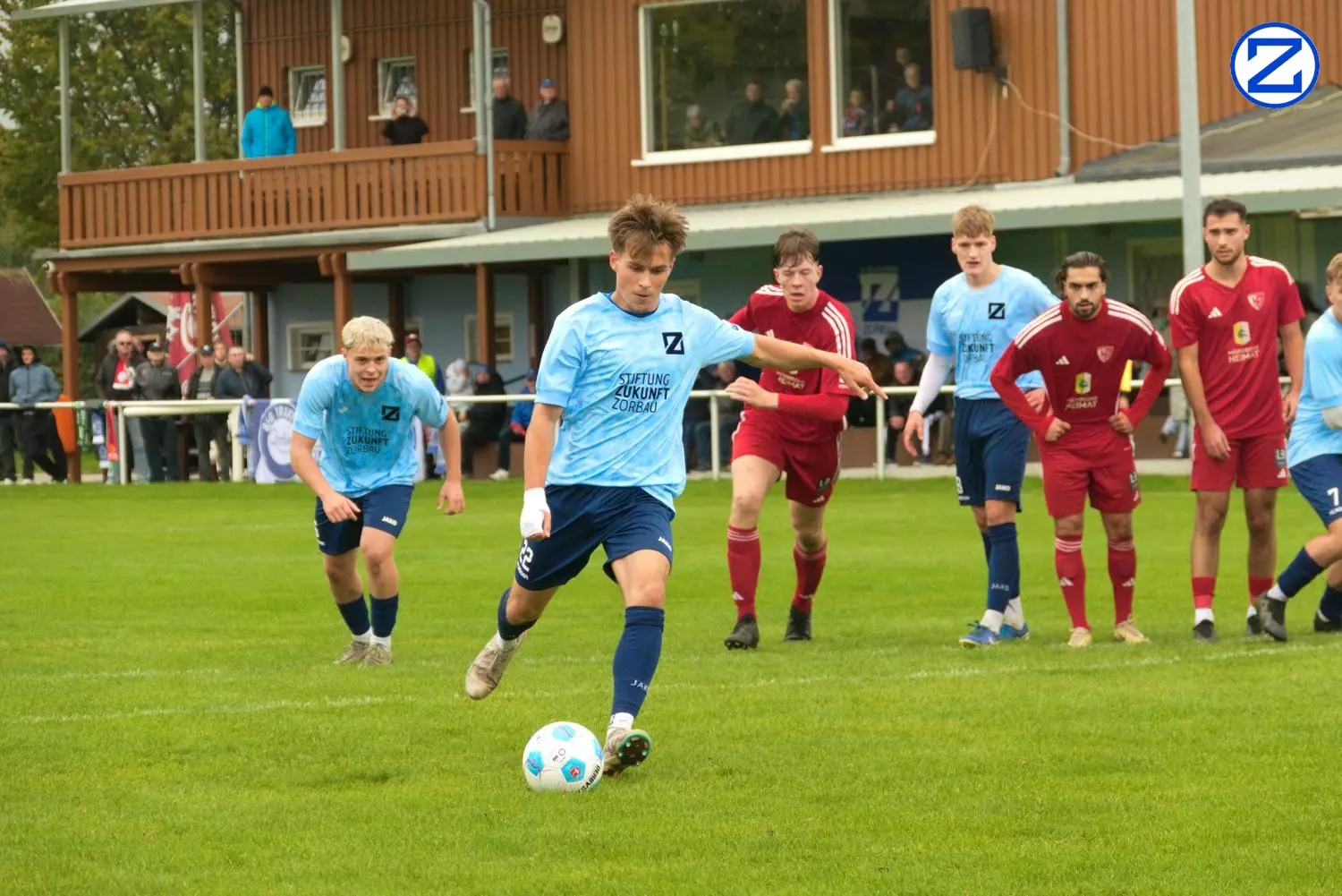 Bild: SV Blau-Weiß Zorbau - Ludwigsfelder FC 2:1 (0:1) - Ludwigsfelde003