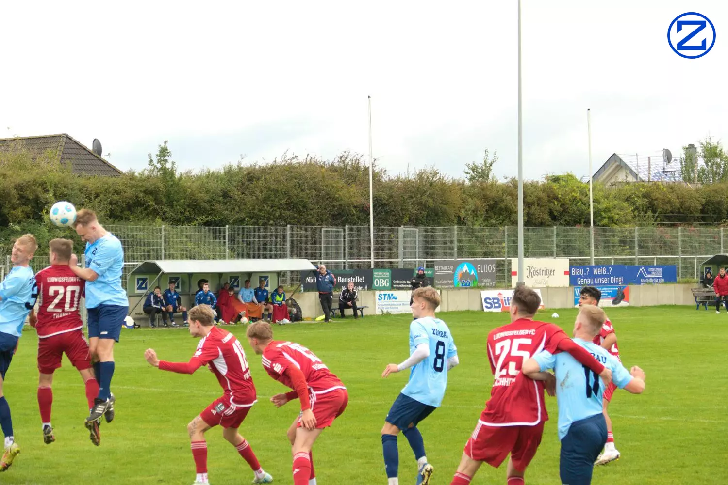 Bild: SV Blau-Weiß Zorbau - Ludwigsfelder FC 2:1 (0:1) - Ludwigsfelde009
