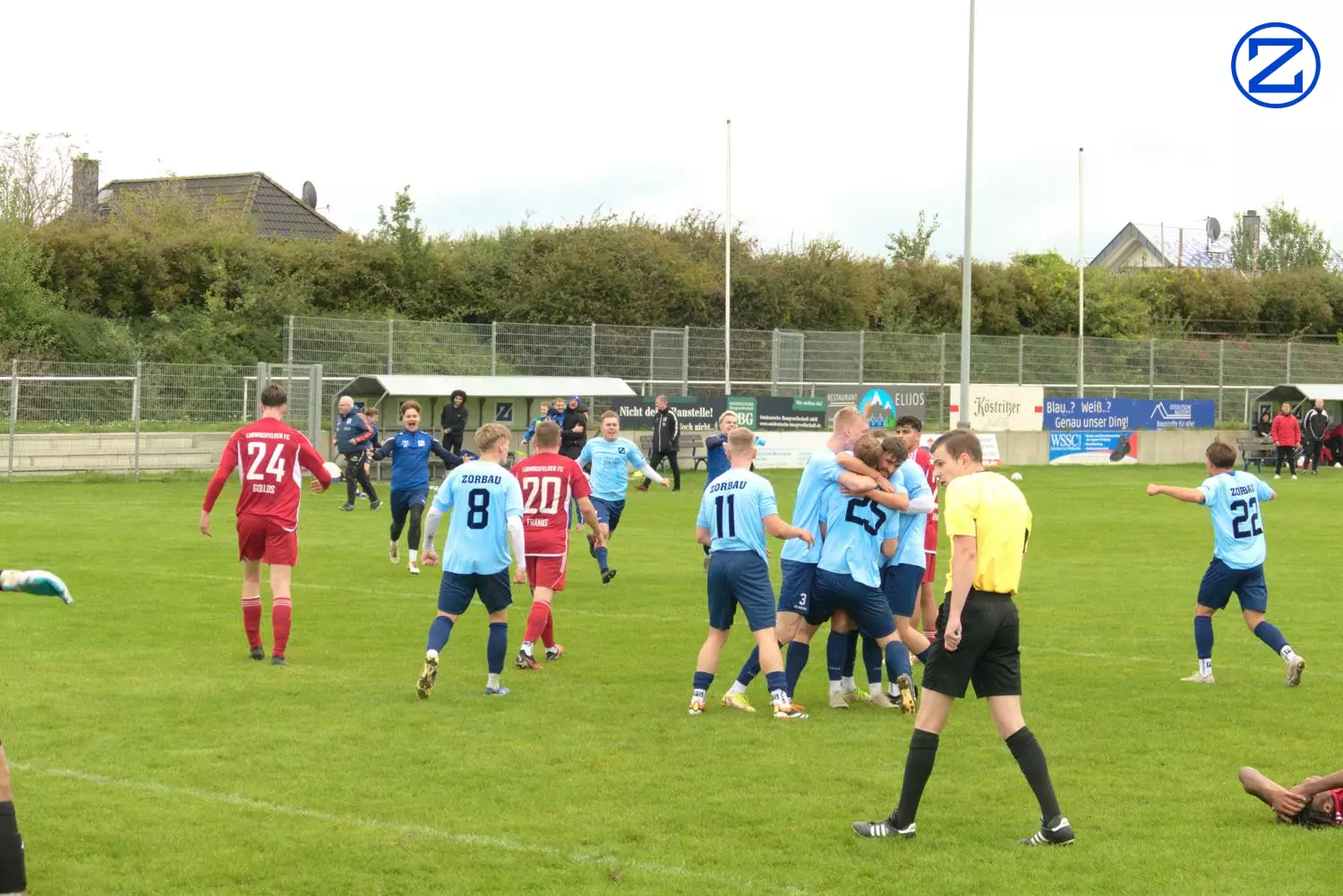 Bild: SV Blau-Weiß Zorbau - Ludwigsfelder FC 2:1 (0:1) - Ludwigsfelde010