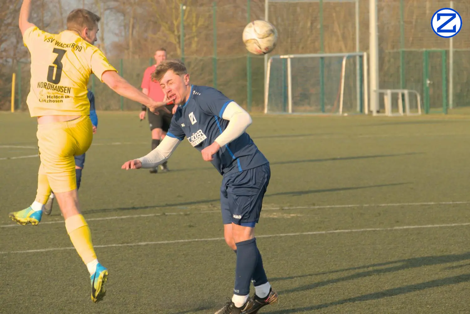 Bild: Testspiel: SV Blau-Weiß Zorbau - FSV Wacker Nordhausen 3:1 (1:0) - Nordhausen008