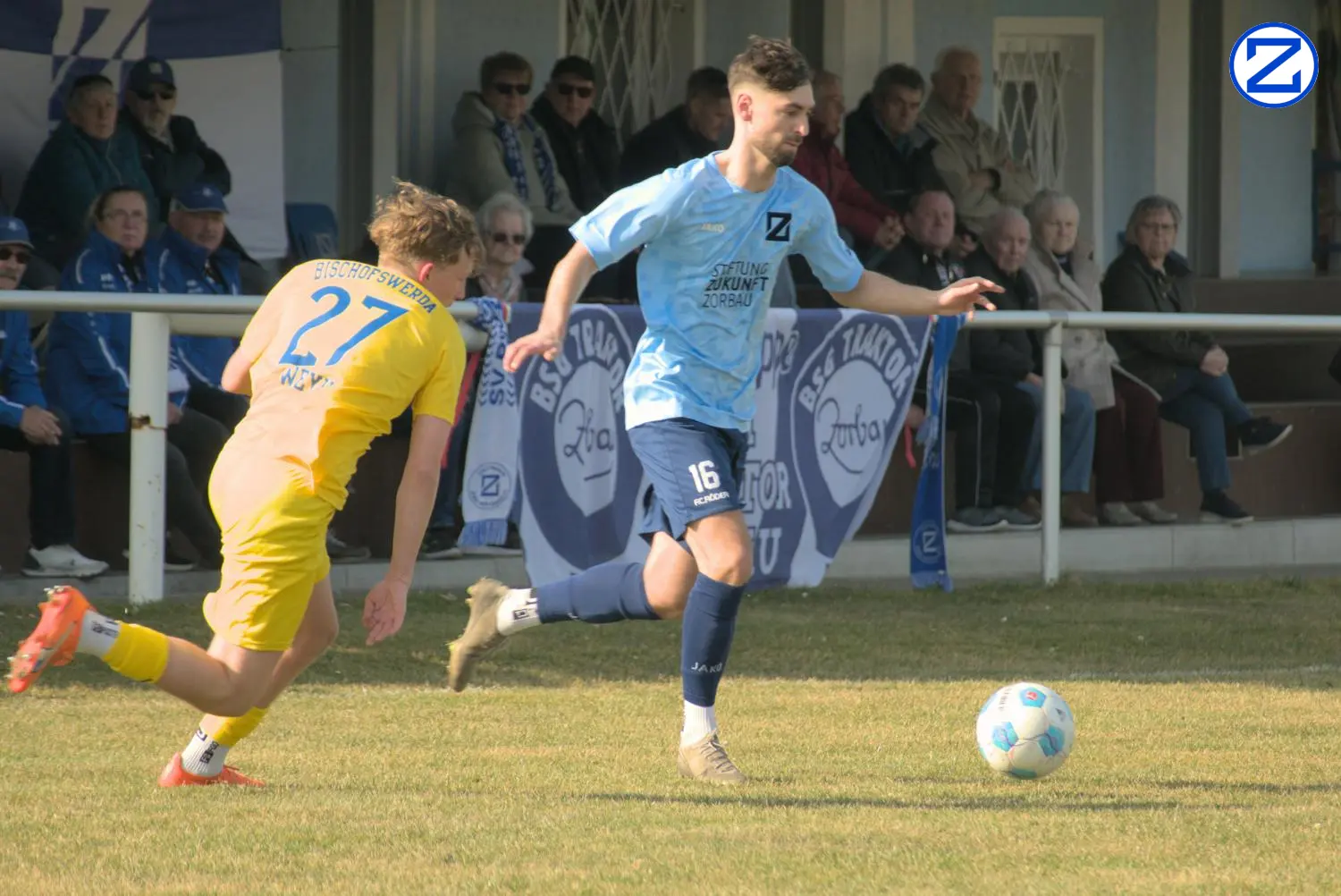 Bild: SV Blau-Weiß Zorbau - Bischofswerdaer FV 08 1:1 (1:1) - Bfv001