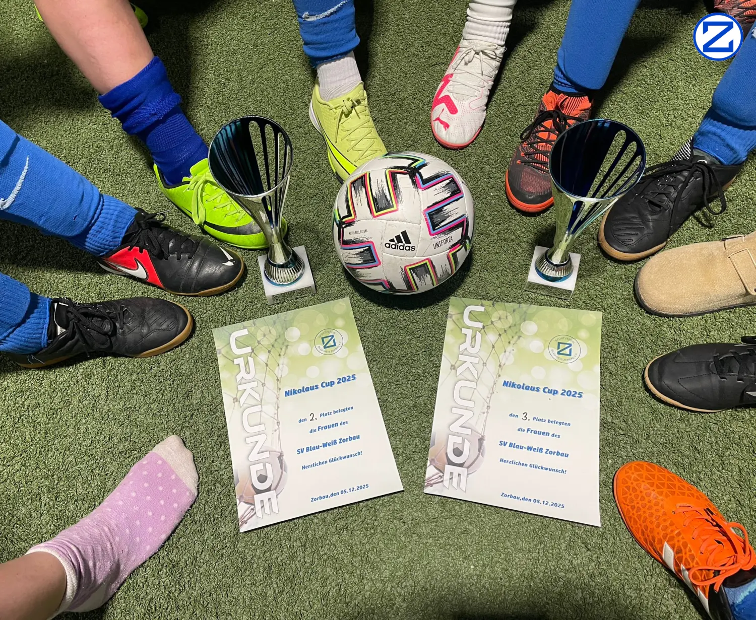 Bild: Torfestival zum Nikolaus-Cup des SV Blau Weiß Zorbau - Nikolaus Cup002