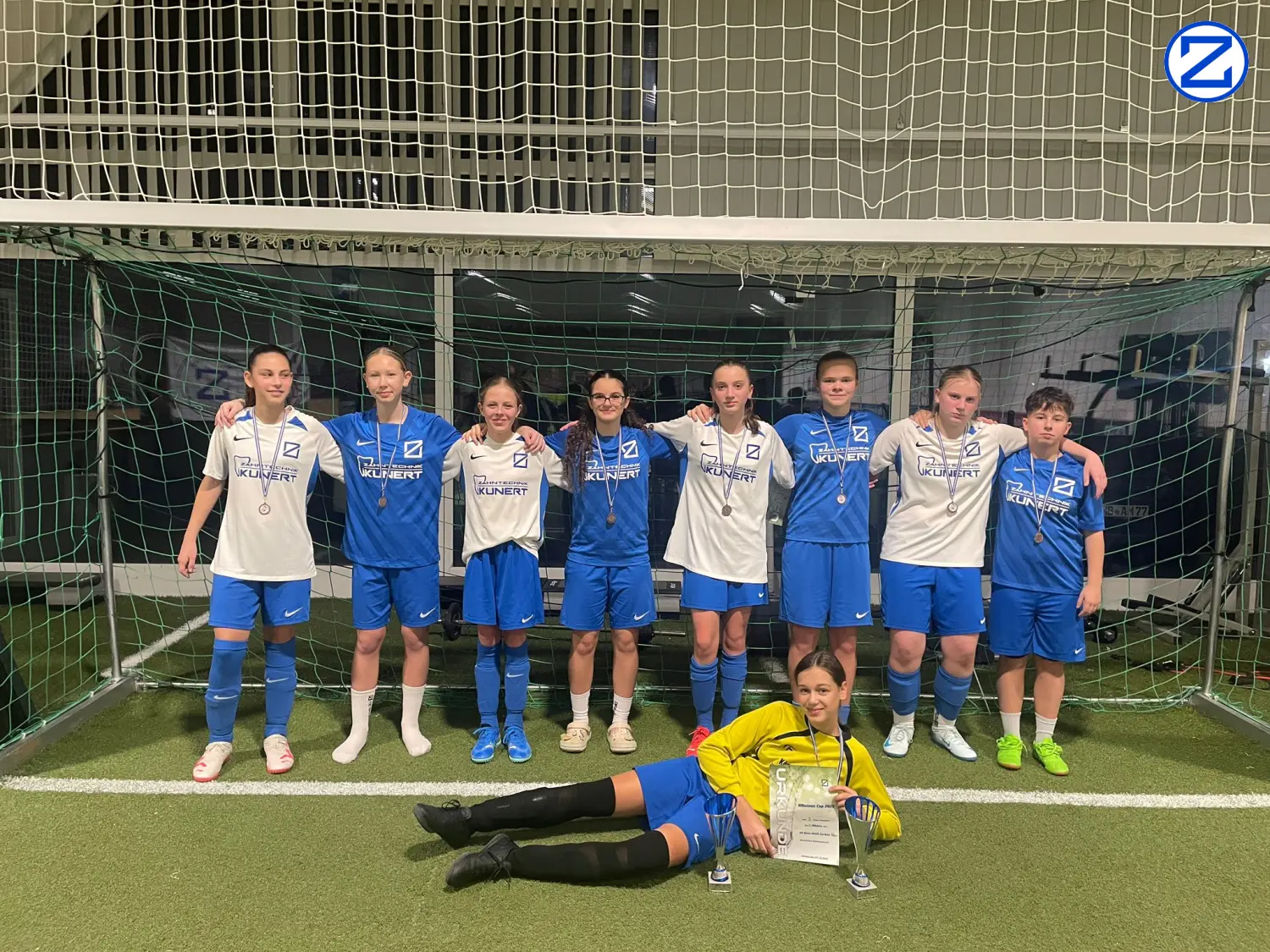 Bild: Torfestival zum Nikolaus-Cup des SV Blau Weiß Zorbau - Nikolaus Cup008