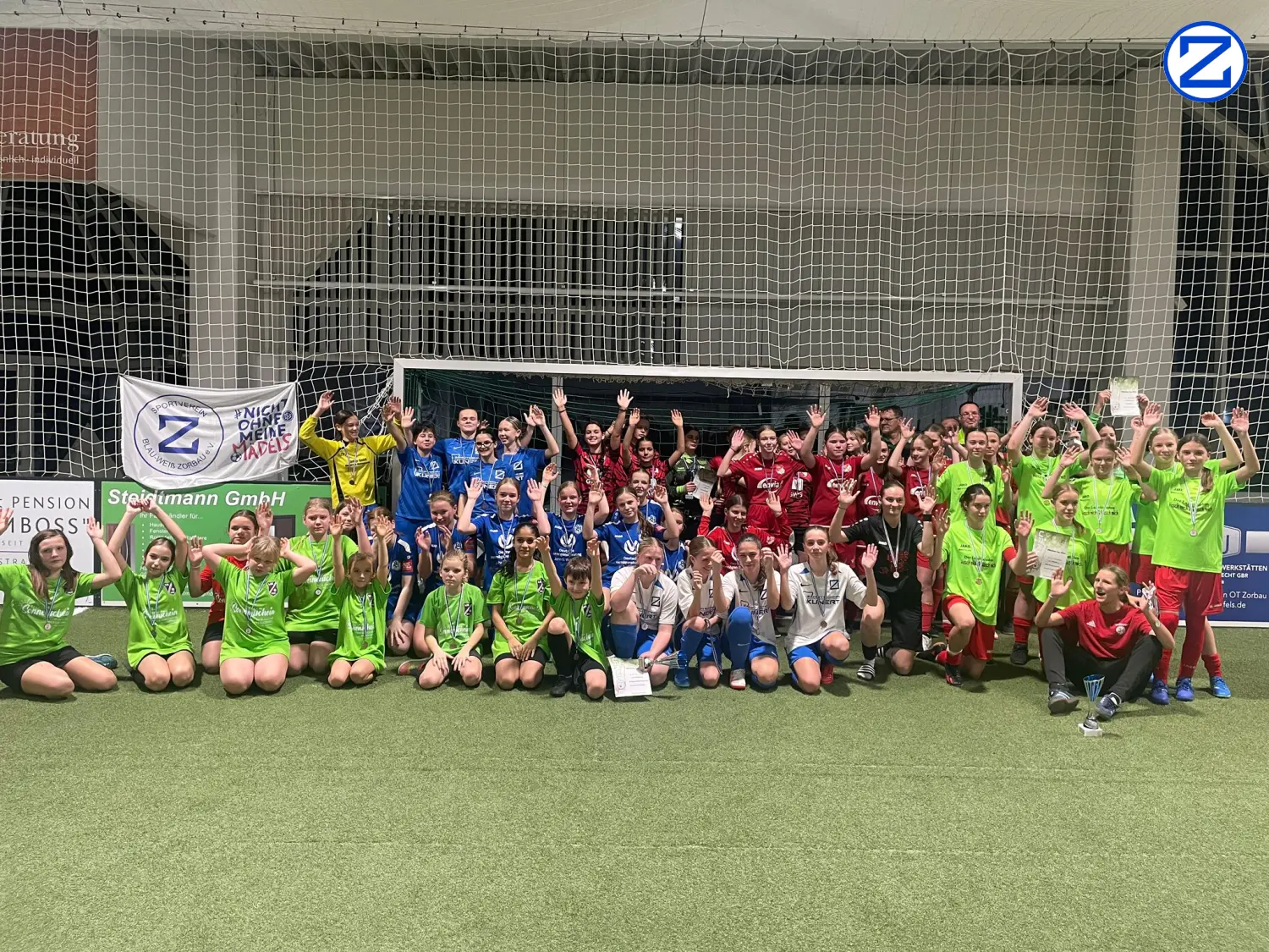 Bild: Torfestival zum Nikolaus-Cup des SV Blau Weiß Zorbau - Nikolaus Cup010